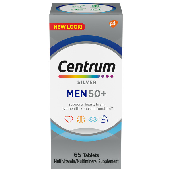 Vitamins & Supplements Centrum Multivitamin for Men 50 Plus hero