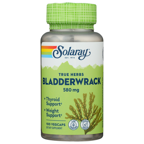 Vitamins & Supplements Solaray Bladderwrack Seaweed hero