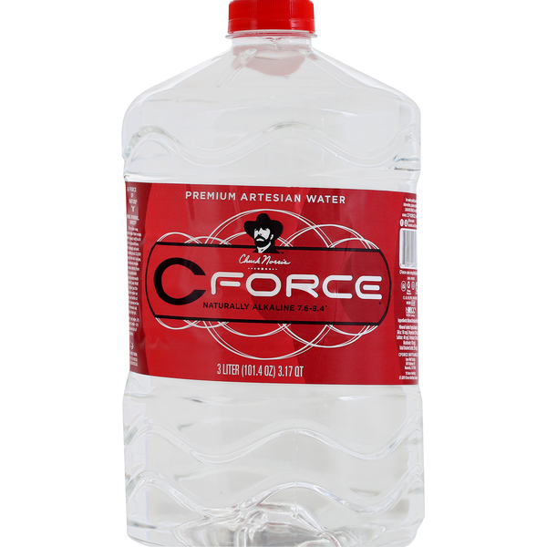 Water, Seltzer & Sparkling Water CForce Artesian Water, Premium hero