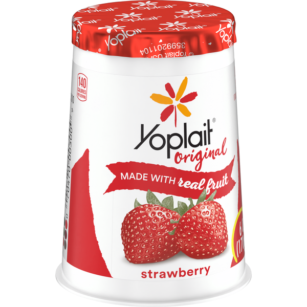 Yogurt/Kefir Yoplait Original Low Fat Strawberry Yogurt Cup hero