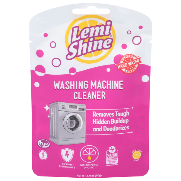 Cleaning Products Lemi Shine Washing Machine Cleaner, Fresh Lemon Scent hero