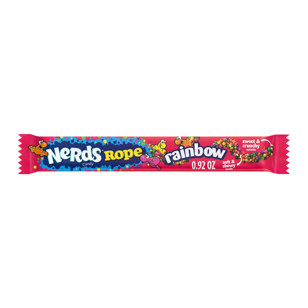 Back to School NERDS Rope Candy Rainbow Crunchy And Gummy hero