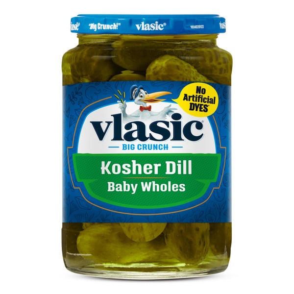 Pantry Vlasic Kosher Keto Friendly Dill Baby Whole Pickles hero