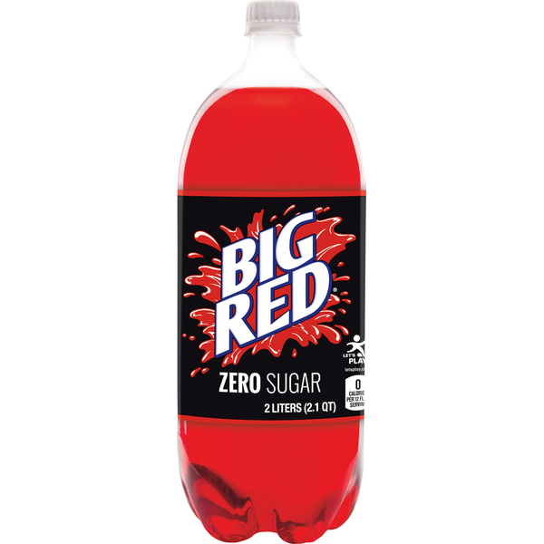 Soft Drinks Big Red Soda, Zero Sugar hero