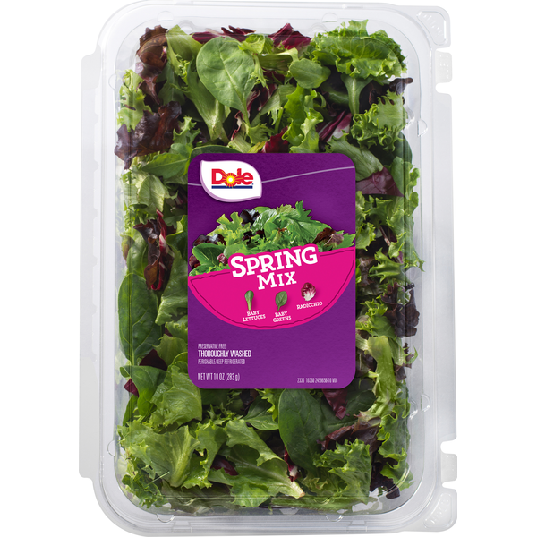 Packaged Vegetables & Fruits Dole Spring Mix hero