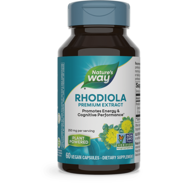 Glandulars & Hormones Nature's Way Rhodiola hero