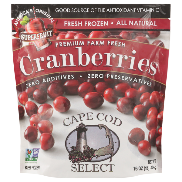 Frozen Produce Cape Cod Select Cranberries hero