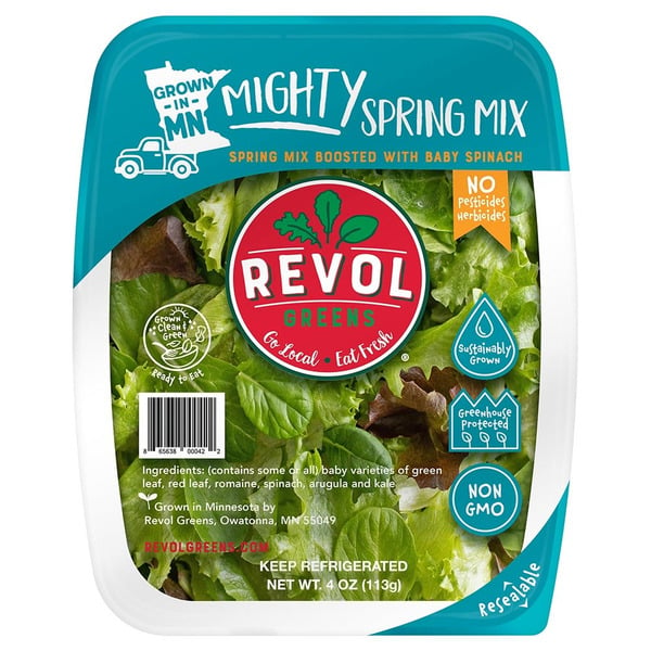 Fresh Vegetables Revol Greens Mighty Spring Mix hero