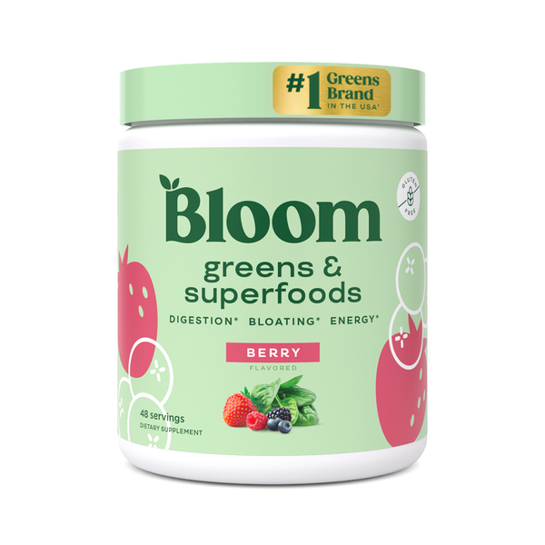 Bloom Nutrition Greens & Superfoods, Berry hero