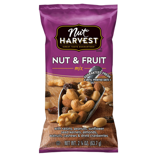 Trail Mix & Snack Mix Nut Harvest Nut & Fruit Mix Nuts hero