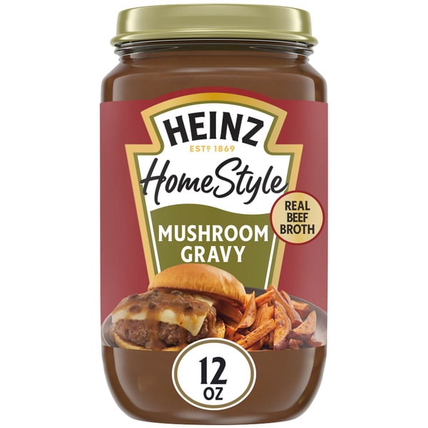 Soup, Broth & Bouillon Heinz HomeStyle Mushroom Gravy hero