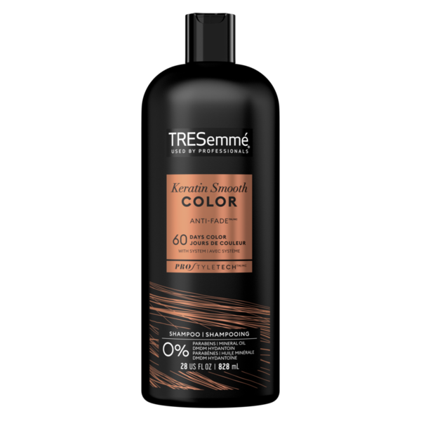 TRESemmé Cruelty-Free Keratin Smooth Color Sulfate-Free Shampoo hero