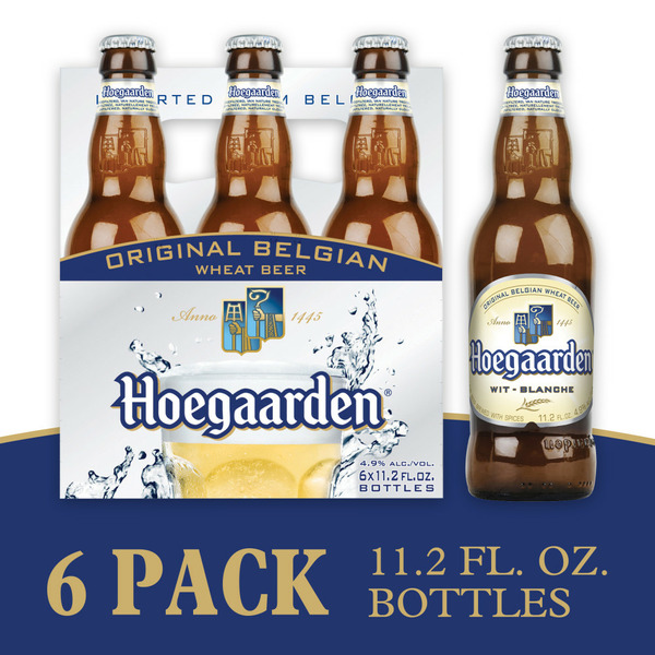 Imported Hoegaarden Wheat Beer hero