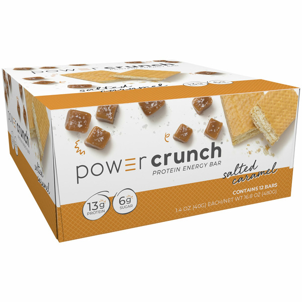 Bars Power Crunch Protein Energy Bar, Salted Caramel hero