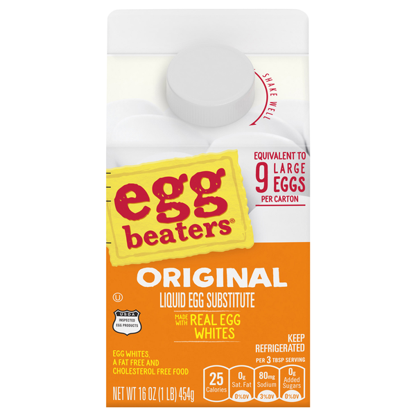 Eggs Egg Beaters Liquid Egg Substitute, Original hero