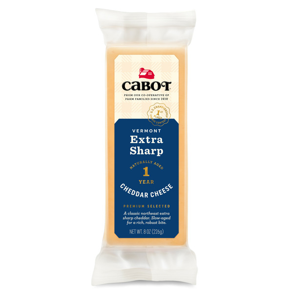 Packaged Cheese Cabot Extra Sharp Yellow Cheddar Cheese Deli hero