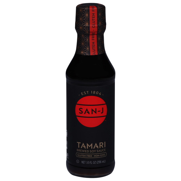 Condiments San-J Tamari Gluten Free Soy Sauce hero