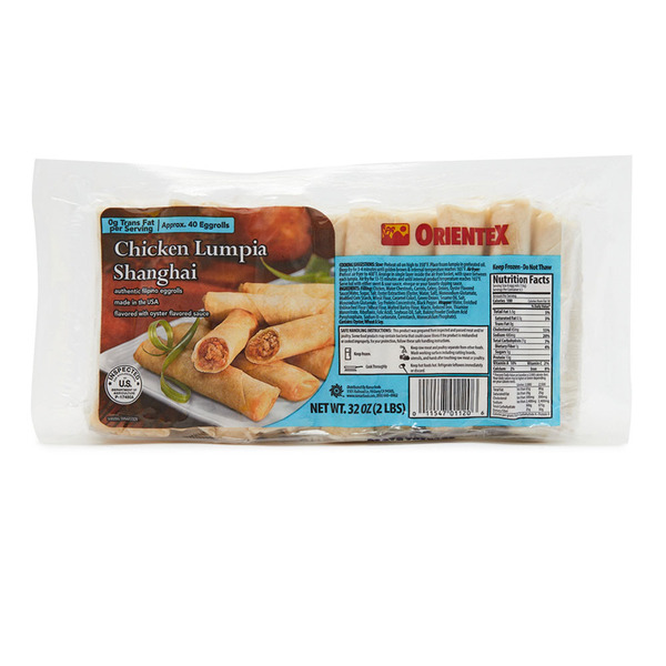 Frozen Appetizers & Sides ORIENTEX Chicken Lumpia hero