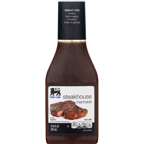 Marinades & Meat Preparation Food Lion Steakhouse Marinade hero