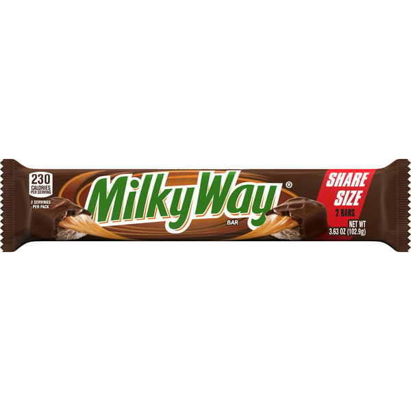 Candy & Chocolate Milky Way Candy Milk Chocolate Bar Share Size hero