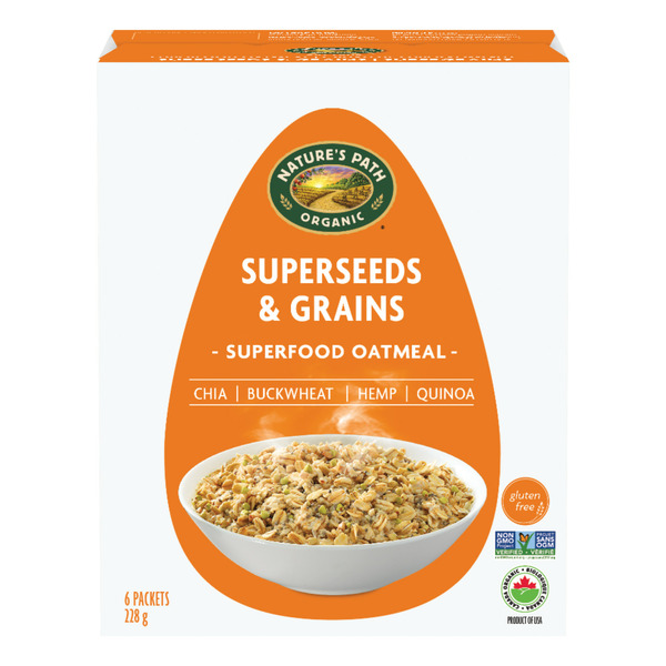 Oatmeal & Hot Cereal Nature's Path Qi'a Hot Cereal Superseed hero