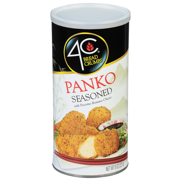 Baking Ingredients 4C Foods Bread Crumbs, Seasoned, Panko hero