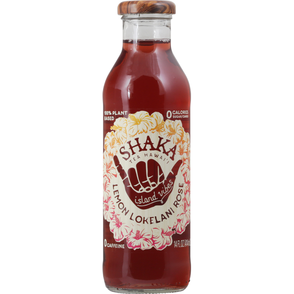 Shaka Tea Tea, Lemon Lokelani Rose hero