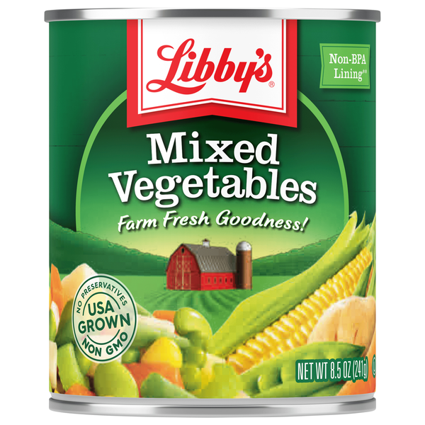 Canned/Jarred Vegetables Libby's Mixed Vegetables hero