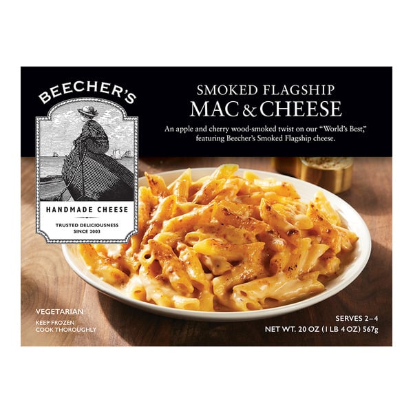 Specialty Cheeses Beecher's Handmade Cheese Smoked Flagship Mac & Cheese hero