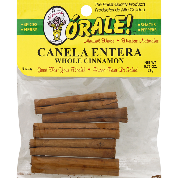 Spices & Seasoning ÓRALE! Cinnamon, Whole hero