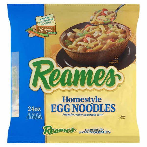 Frozen Meals Reames Homestyle Egg Noodles hero