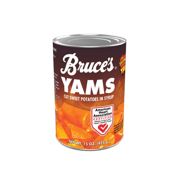 Canned & Jarred Vegetables Bruce's Yams Cut Sweet Potatoes in Syrup hero