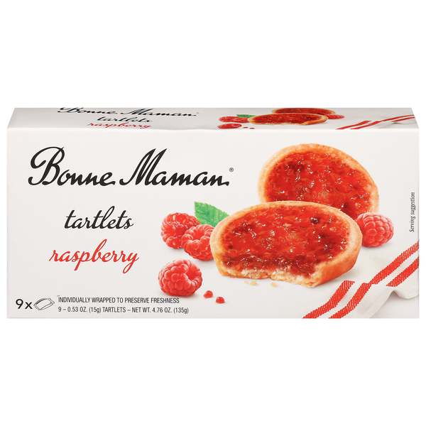 Bonne Maman Tartlets, Raspberry hero