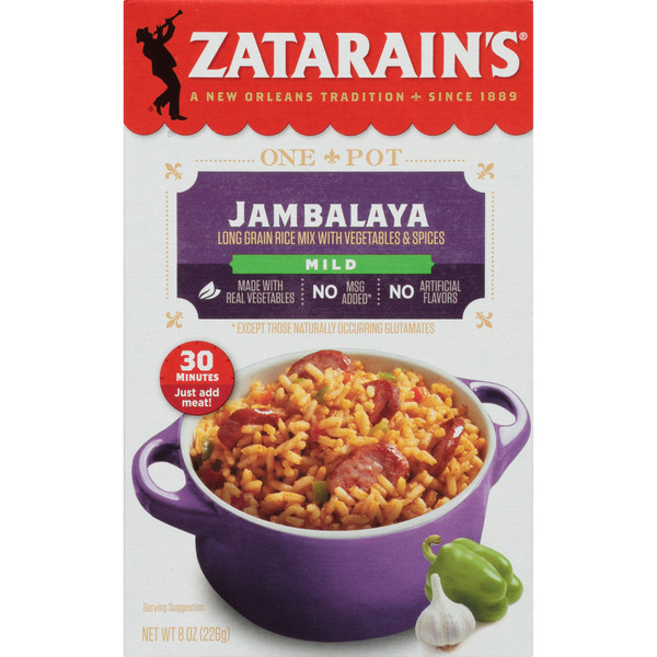 Instant Foods Zatarain's Mild Jambalaya Mix hero