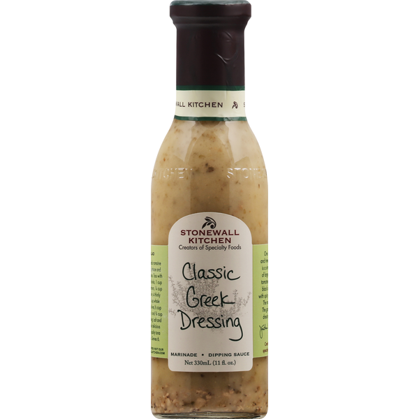 Salad Dressing & Toppings Stonewall Kitchen Dressing, Classic Greek hero