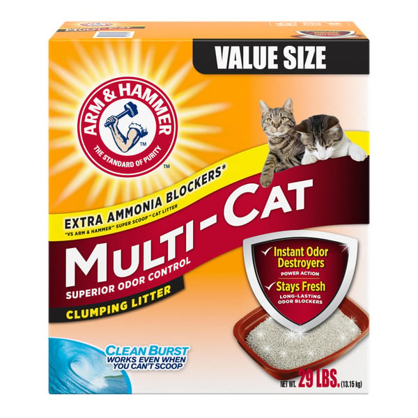 Cat Supplies Arm & Hammer Multicat Clumping Litter hero