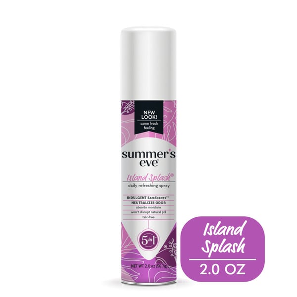 Feminine Care Summer's Eve Feminine Deodorant Freshening Spray, Island Splash hero