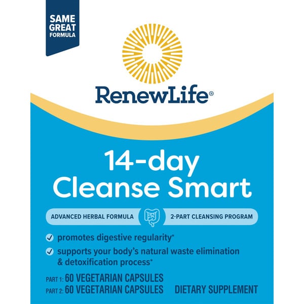 Digestive Aids/Enzymes/Cleanses Renew Life CleanseSmart hero