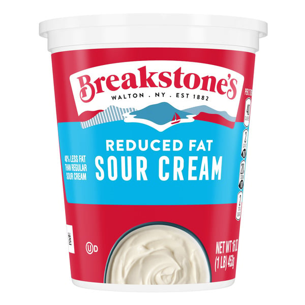 Sour Cream Breakstone's Reduced Fat Sour Cream, oz Tub hero