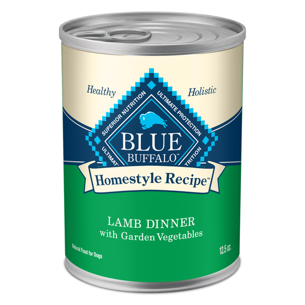 Dog Food & Care Blue Buffalo Homestyle Recipe Natural Adult Wet Dog Food, Lamb hero