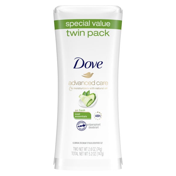 Deodorants Dove Antiperspirant Cool Essentials hero