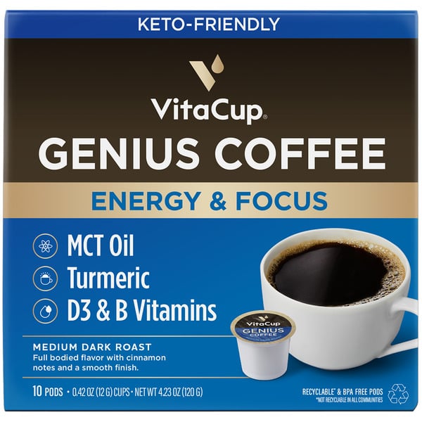 Coffee VitaCup Genius Coffee Pods hero