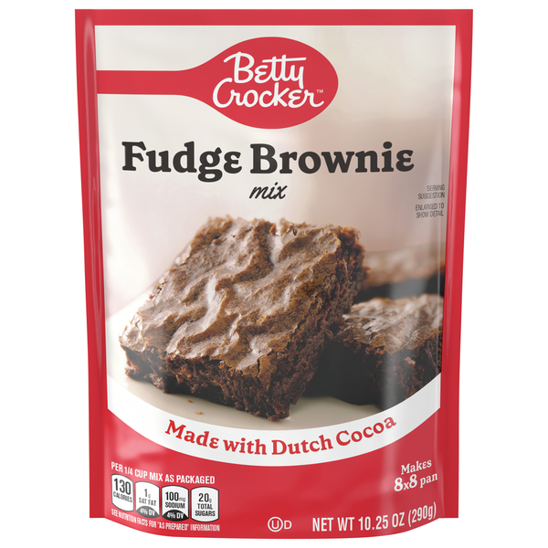 Pantry Betty Crocker Fudge Brownie Mix hero