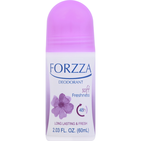 Deodorants Forzza Deodorant, Soft Freshness hero