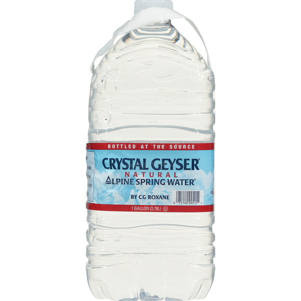 Water Crystal Geyser Alpine Spring Water, Natural hero