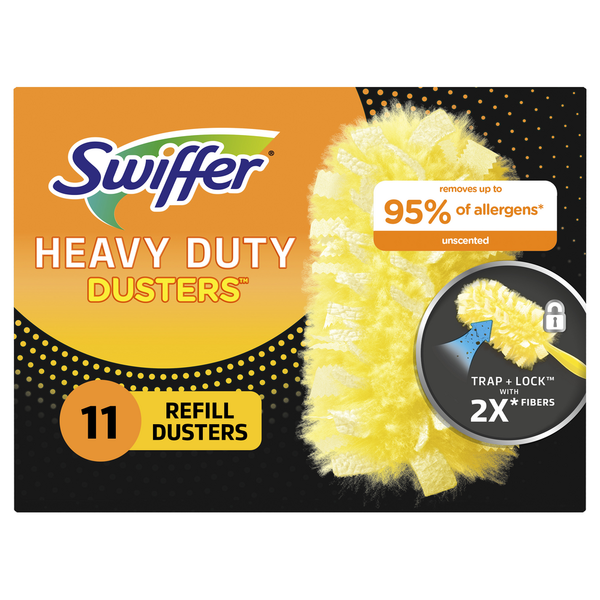 Cleaning Products Swiffer Duster Multi-Surface Heavy Duty Refills hero