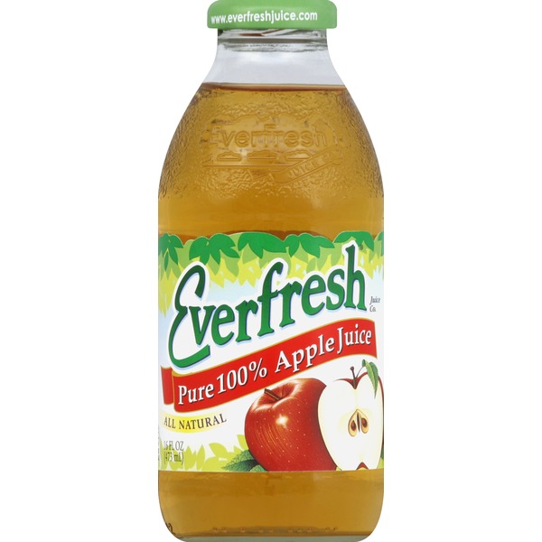 Juice & Nectars Everfresh Juice Co. 100% Juice, Pure Apple hero