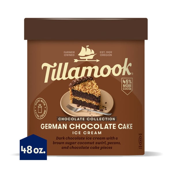 Tillamook German Chocolate Cake Ice Cream hero