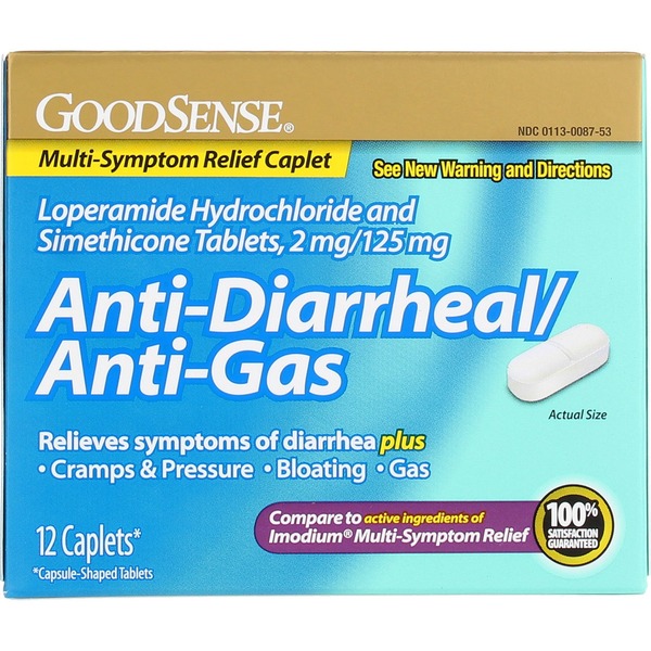 Digestion Good Sense Anti-Diarrheal, Caplets hero