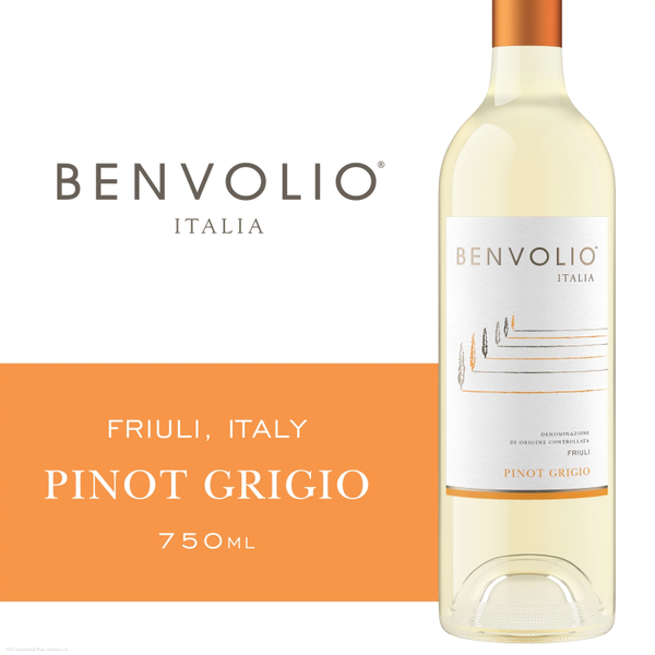 White Wines Benvolio Pinot Grigio Friuli White Wine hero